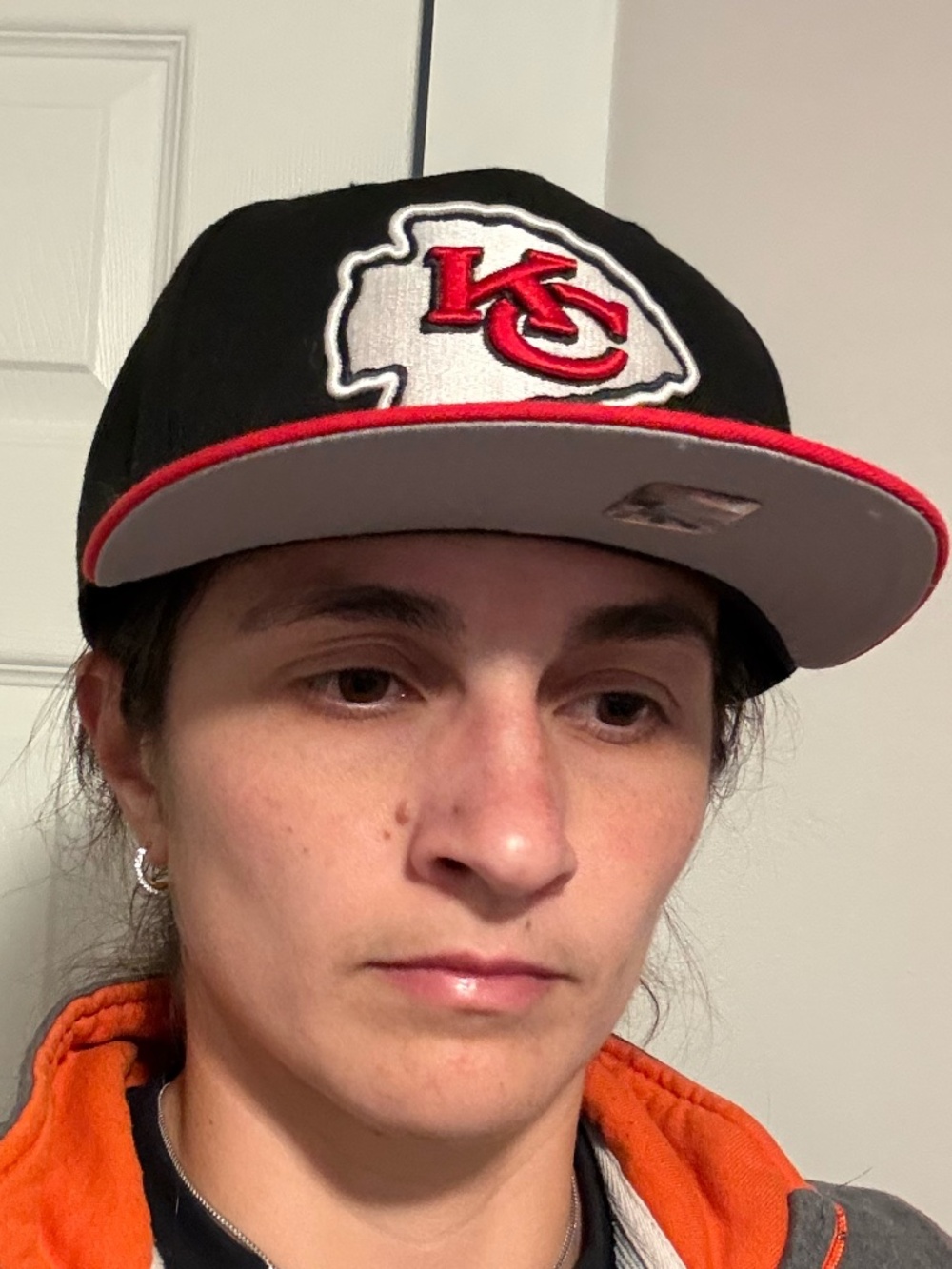 Kansas City Chiefs Snapback Hat | NFL Team Cap | Barely Worn